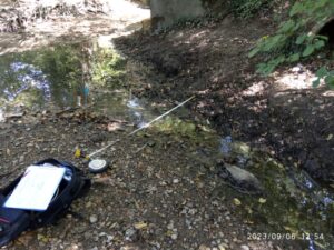 Ruisseau des Serres mesures